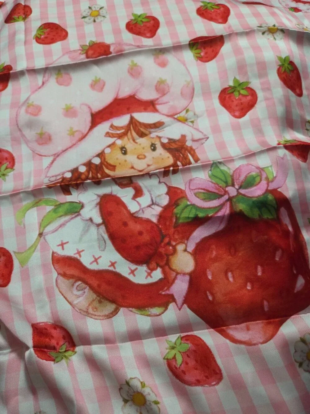 Strawberry Shortcake Silky Feel Square Scarf